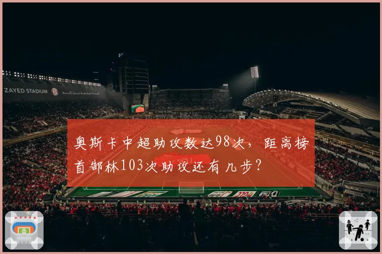 奥斯卡中超助攻数达98次，距离榜首郜林103次助攻还有几步？
